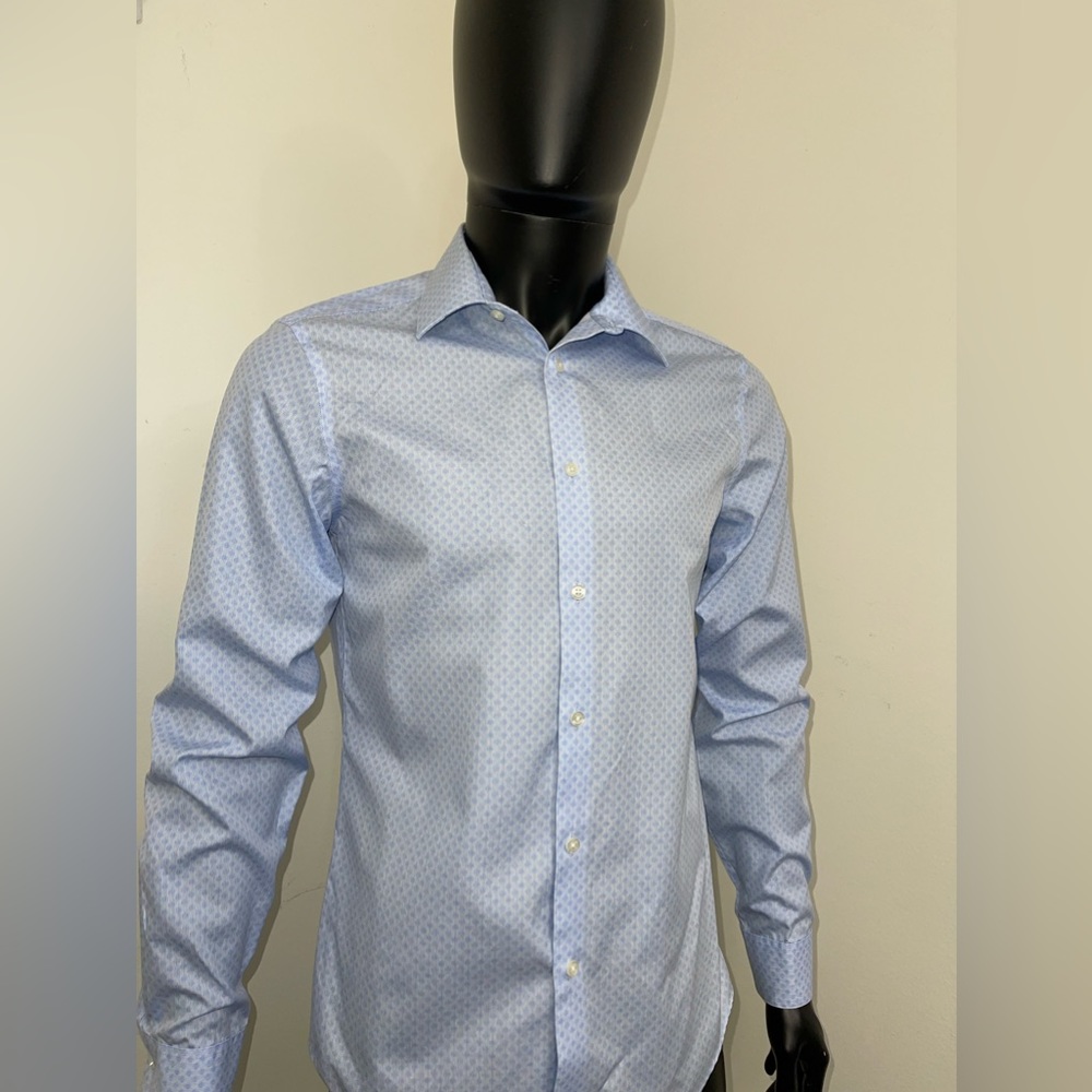 Light Blue Calvin Klein Dress Shirt for Men